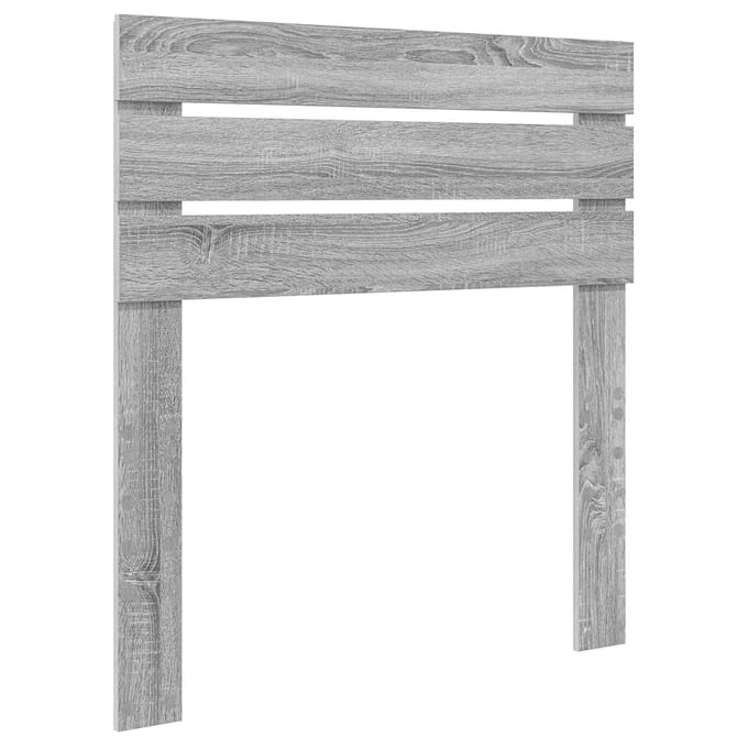 vidaXL Hoofdbord Grijs Sonoma Bewerkt hout