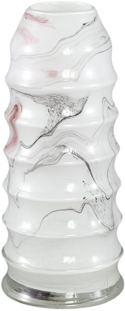 PTMD - Vaas Tiffney - Wit - 18x18x42.5cm
