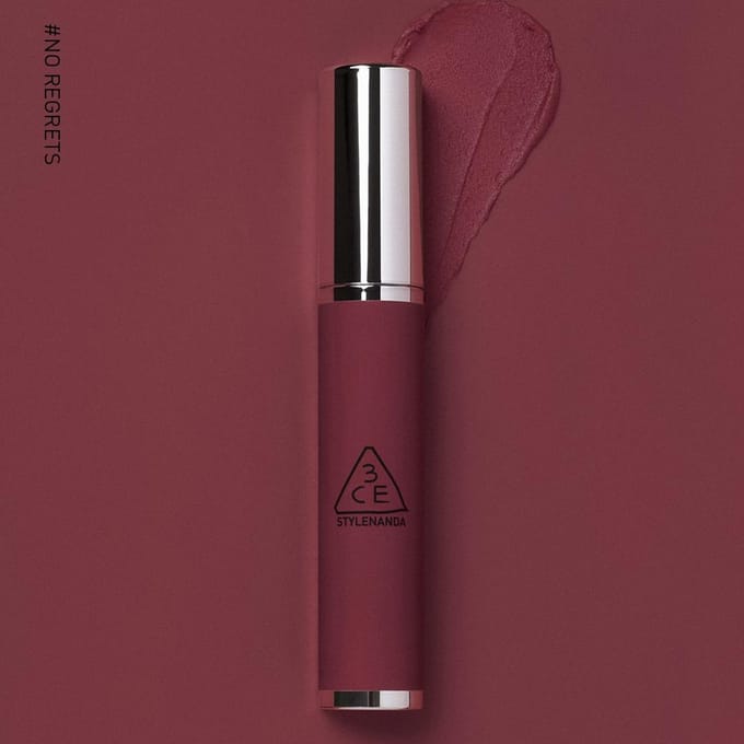 3CE HAZY LIP, Velvet Blur Lip 4g/0.141oz (10 kleuropties) 4g/0.141oz brown