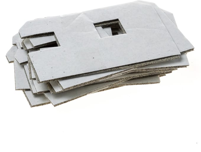 Alprokon Tecnofire-bekleding set 115 x 75mm