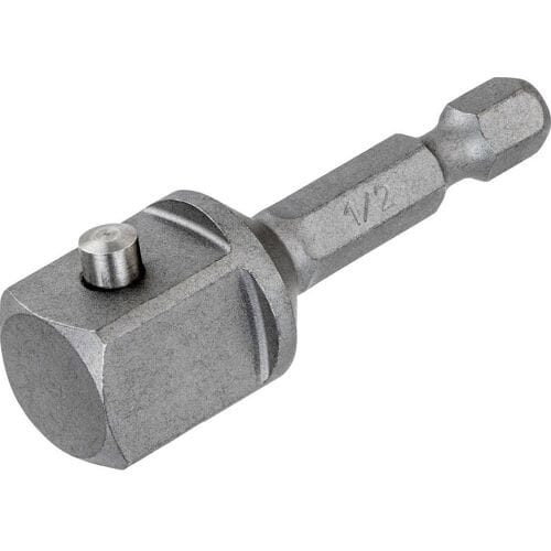 DeWALT DT7512 IMPACT slagschroefadapter 1/4 zeskant naar 1/2 vierkant