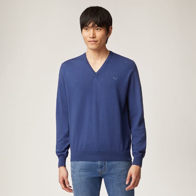 Harmont & Blaine blauwe shirts