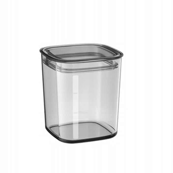 Practic - Voorraadbus - Voedselcontainer - keukencontainer, voor losse producten, inhoud 0.6L, deksel met verzegeling