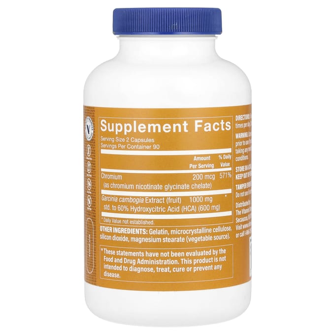 The Vitamin Shoppe, Extrait de Garcinia, 180 Gélules