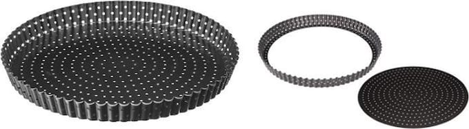 Five® Bakvorm - Quichevorm - 28 cm - Geperforeerde bodem