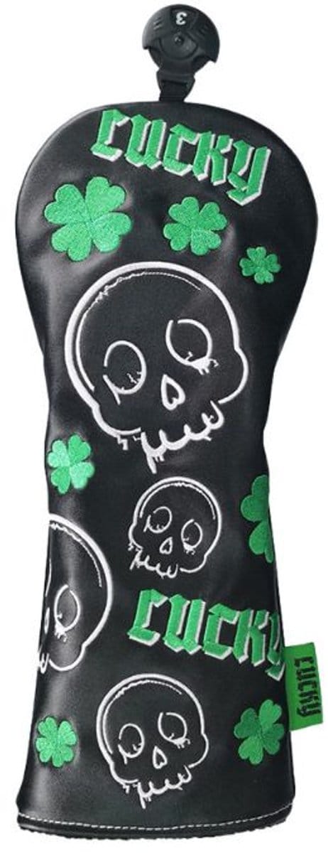 Legend Fairwaywood Headcover Lucky Zwart Groen