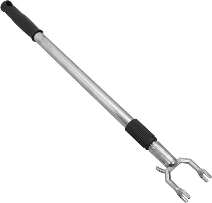 Kledingstang - Telescopische stang - Ruimte besparen - Verstelbaar - 57-91cm - Zwart