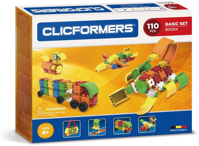 Clicformers Basisset - Bouwset 110 Onderdelen