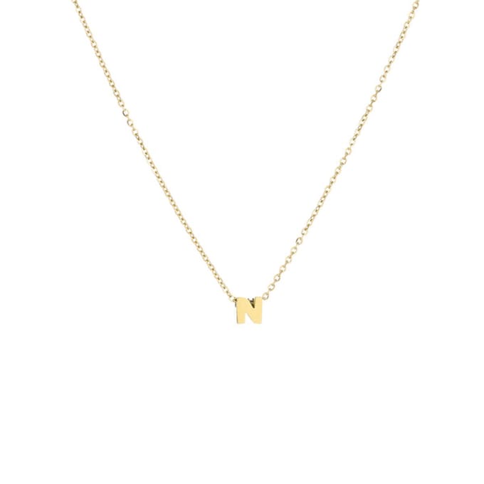 Letter-Ketting-N-Goud