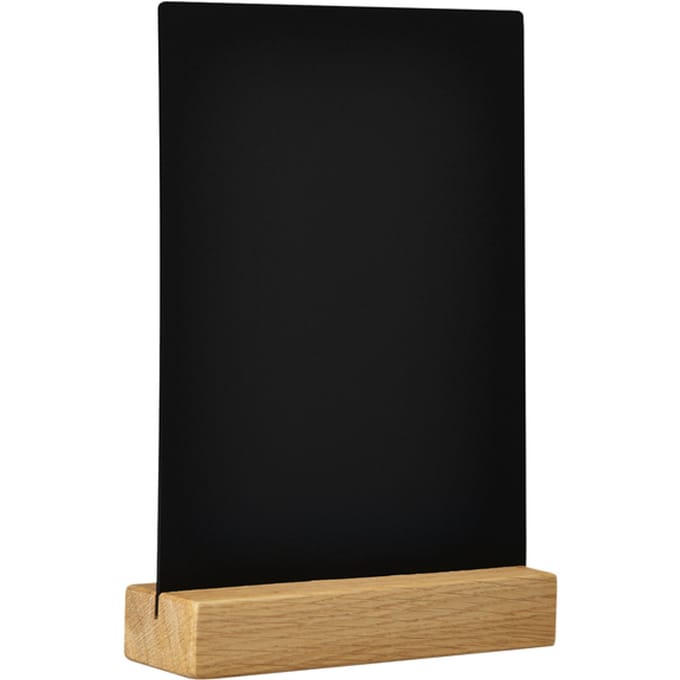 Europel krijtbord staand - tafelmodel – A5 - hout