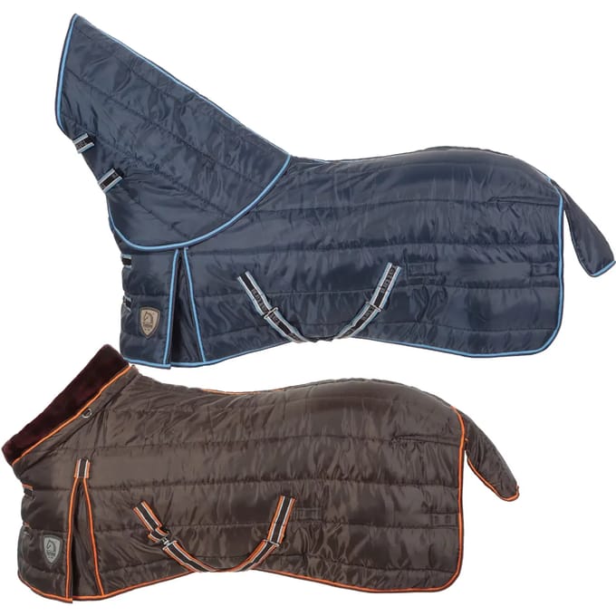Paardenstal deken van box avec couvre-cou en mouton pour cheval Tattini 330 g