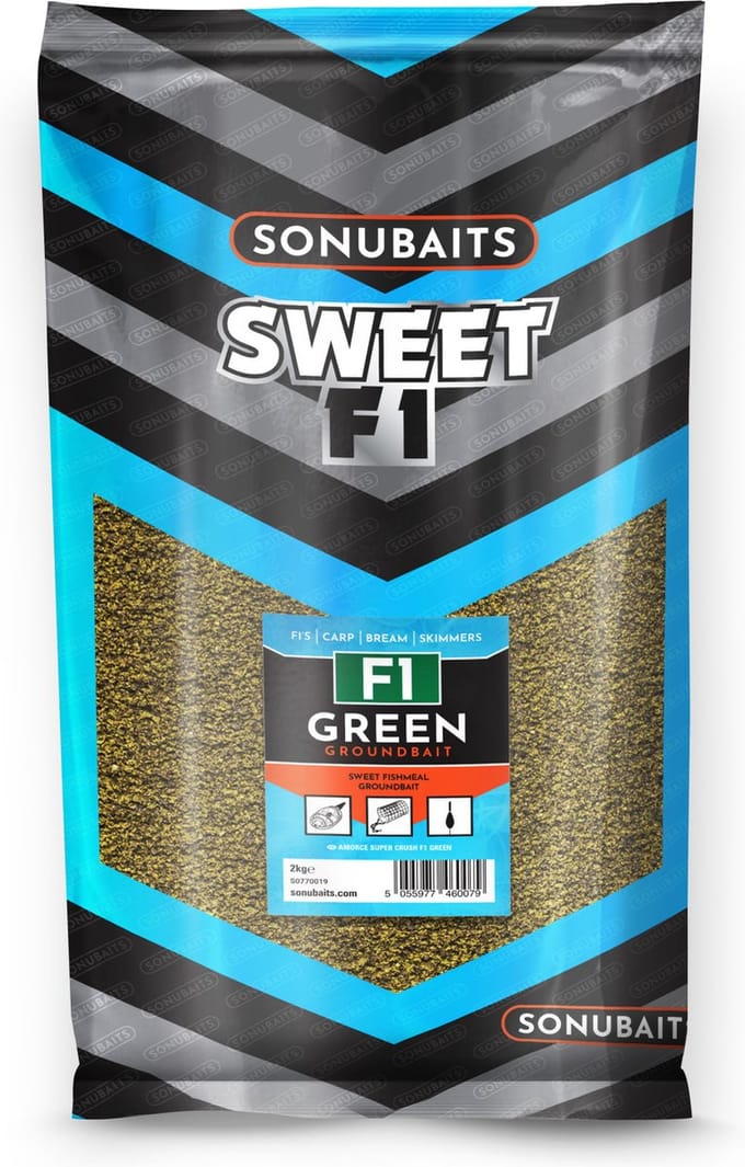 Sonubaits F1 Green Groundbait 2kg