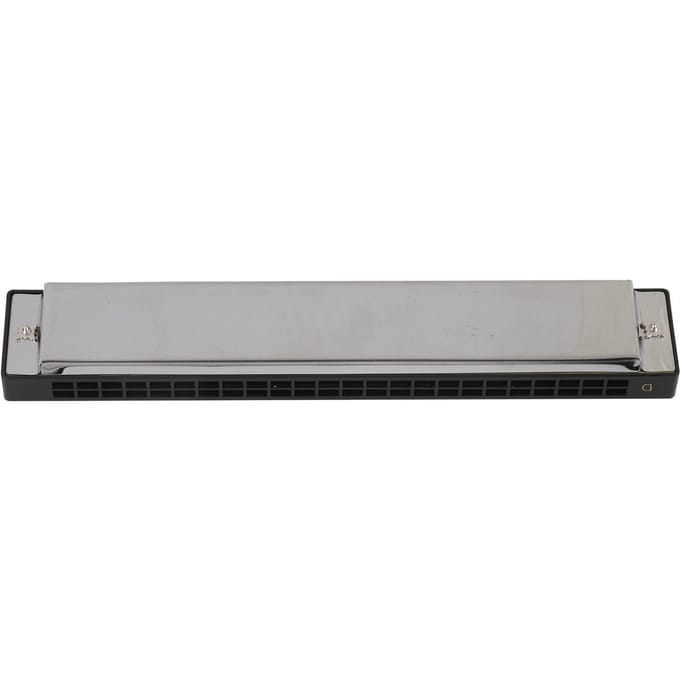 Mondharmonica D Toon 24 Gaats Speel Mondorgel Blaas Muziekinstrument met Doos Doek gray