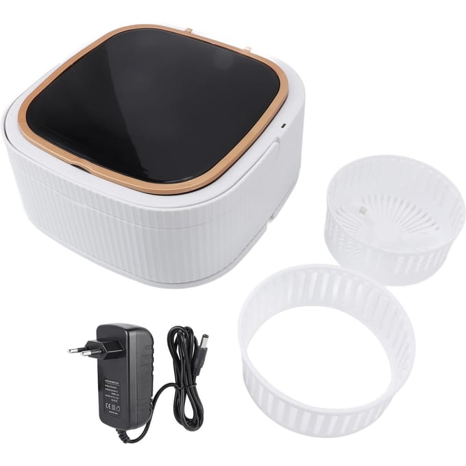 Draagbare Wasmachine 11.5L Grote Capaciteit 3 Modi LCD Touchscreen Opvouwbare Mini Kledingwasser