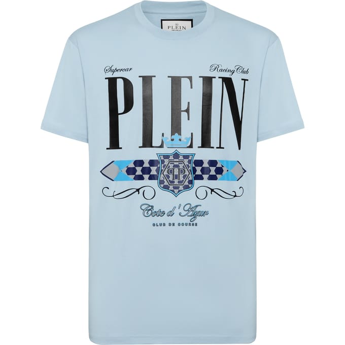 T-Shirt Round Neck Ss Plein Stemma
