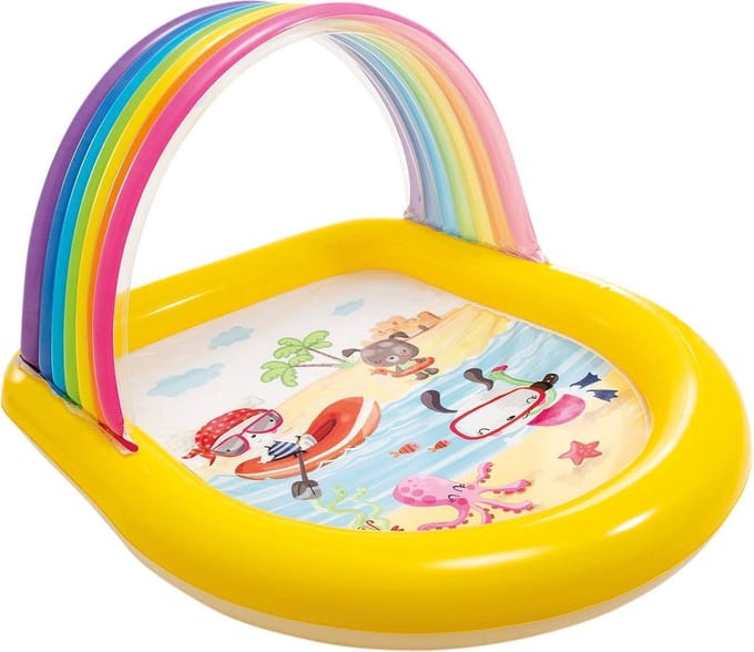 Intex Zwembad - geel/groen/paars/roze/blauw