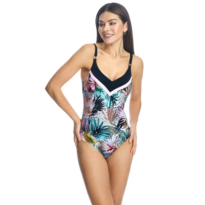 V-hals badpak W240876 vrouw