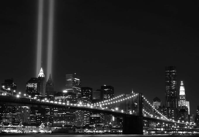 Fotobehang New York City | PANORAMIC - 250cm x 104cm | 130g/m2 Vlies