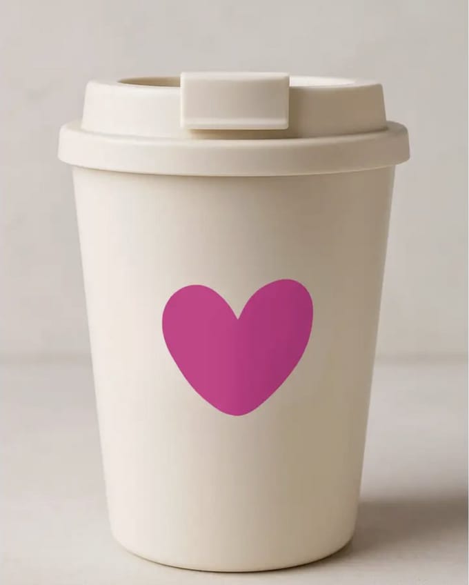 Koffiebeker To Go Heart