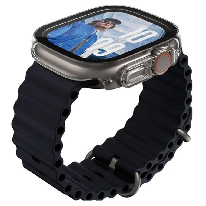 PanzerGlass Screenprotector geschikt voor Apple Watch Ultra - 49 mm Glazen | PanzerGlass Slim Screenprotector