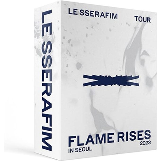 LE SSERAFIM - 2023 Tour [FLAME RISES] In SEOUL (Digitale code) No Weverse white