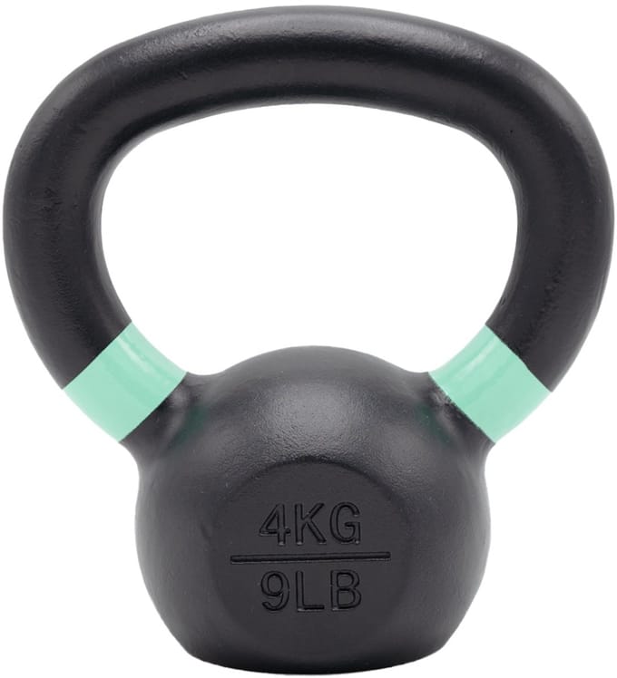 FysioSupplies - Kettlebell gietijzer 4 kg - Kettlebells