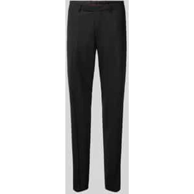 straight fit broek met persplooien model 'Totti'