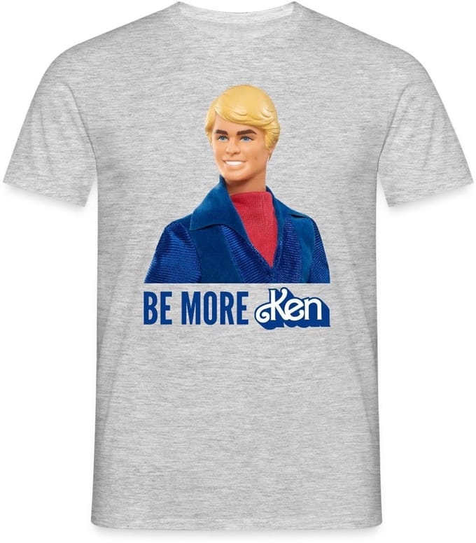 Barbie Design Met Ken T-Shirt Heren