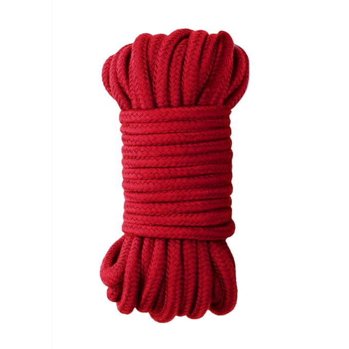 Ouch! Japans Bondage Touw voor Stoute Spellen - 10m - Rood