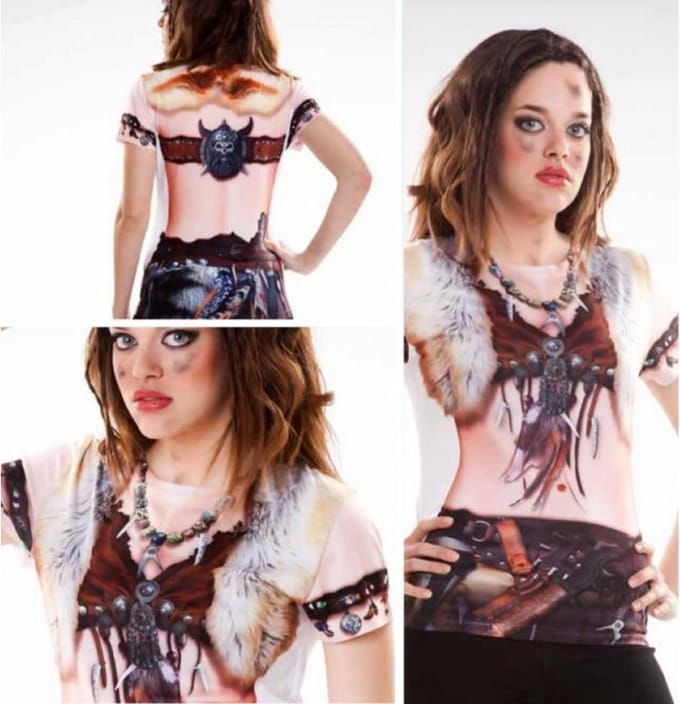 T-Shirt COSPLAY Theme VIKINGS - Girl (M)