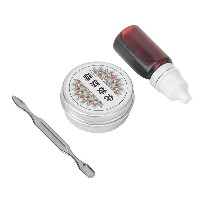 0.53oz Littekenwas 10ml Nepbloed Kunstmatige Wond Modellering Bloed Huidwas met Spatel white