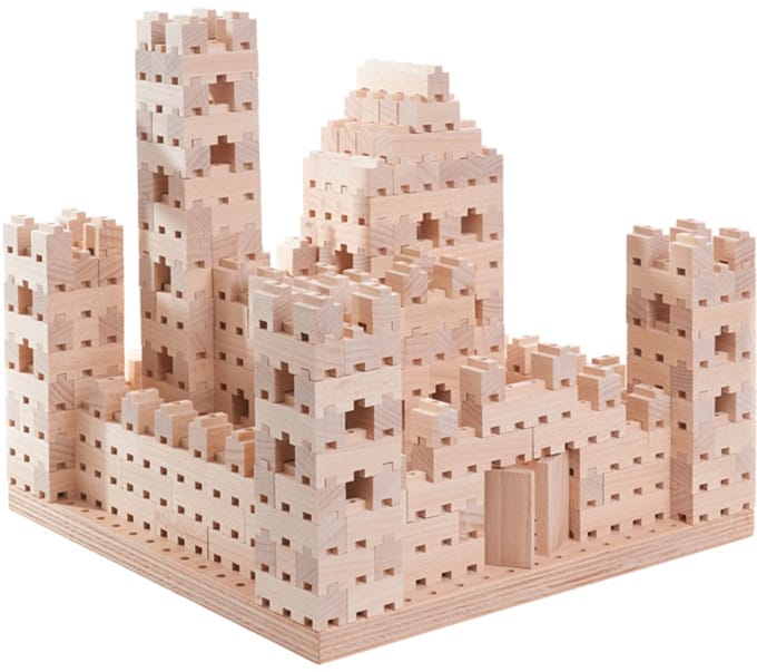 Eduplay bouwstenen speelgoed Plug-in Bricks 537 stuks multicolor.