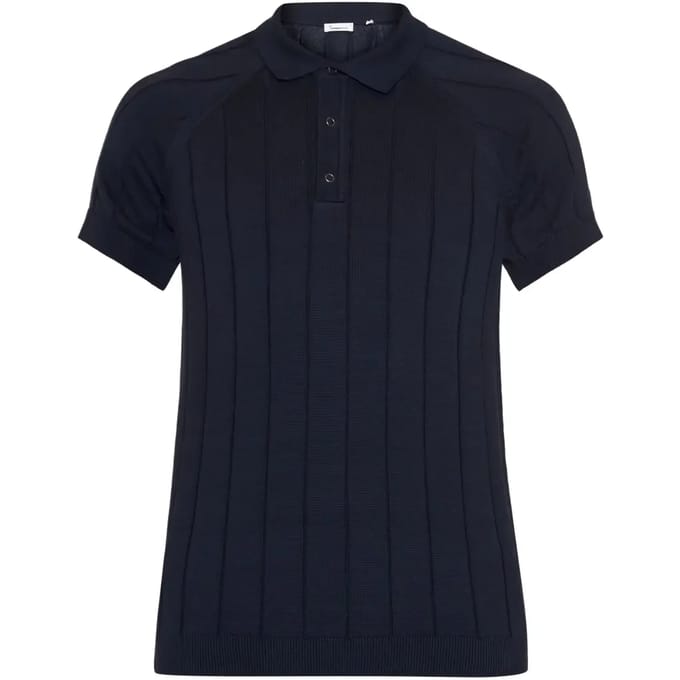 Knowledge Cotton Polo - Slim Fit - Blauw - XXL