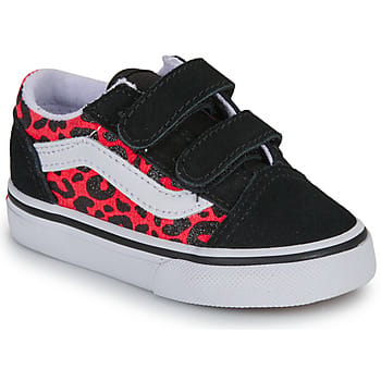 Lage Sneakers Vans Old Skool V GLITTER LEOPARD Diva Pink