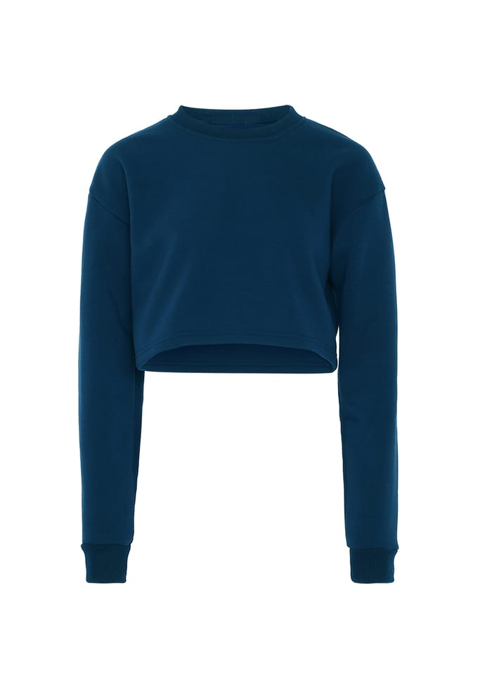 Mymo Sweatshirt Dames Donker turkoois