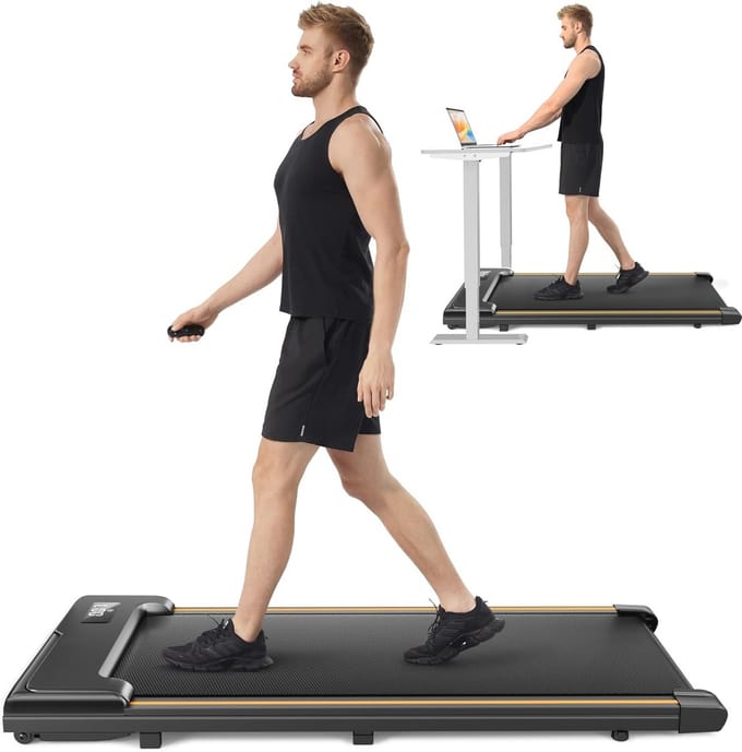Opvouwbare Loopband voor Thuis en Kantoor - 2-in-1 Wandelpad en Joggen