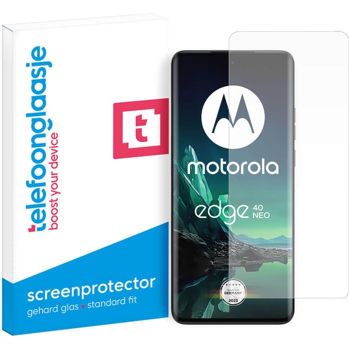 Motorola Edge 40 Neo screenprotector gehard glas