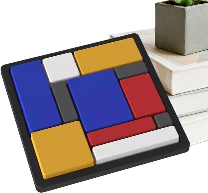 Logische Puzzels - Hersenblokken Speelgoed - Educatief Denken - 88 Uitdagingen - 10 Sets - Multicolor