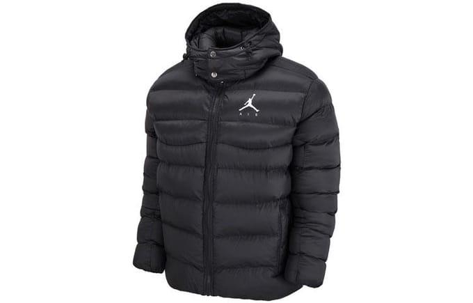 Jordan Jumpman Air Pufferjack Winter Heren Zwart 3XL black