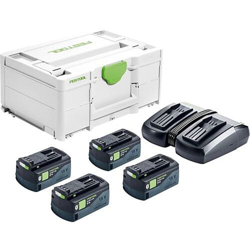Festool SYS 18V 4xHP5,0/TCL6DUO 578681
