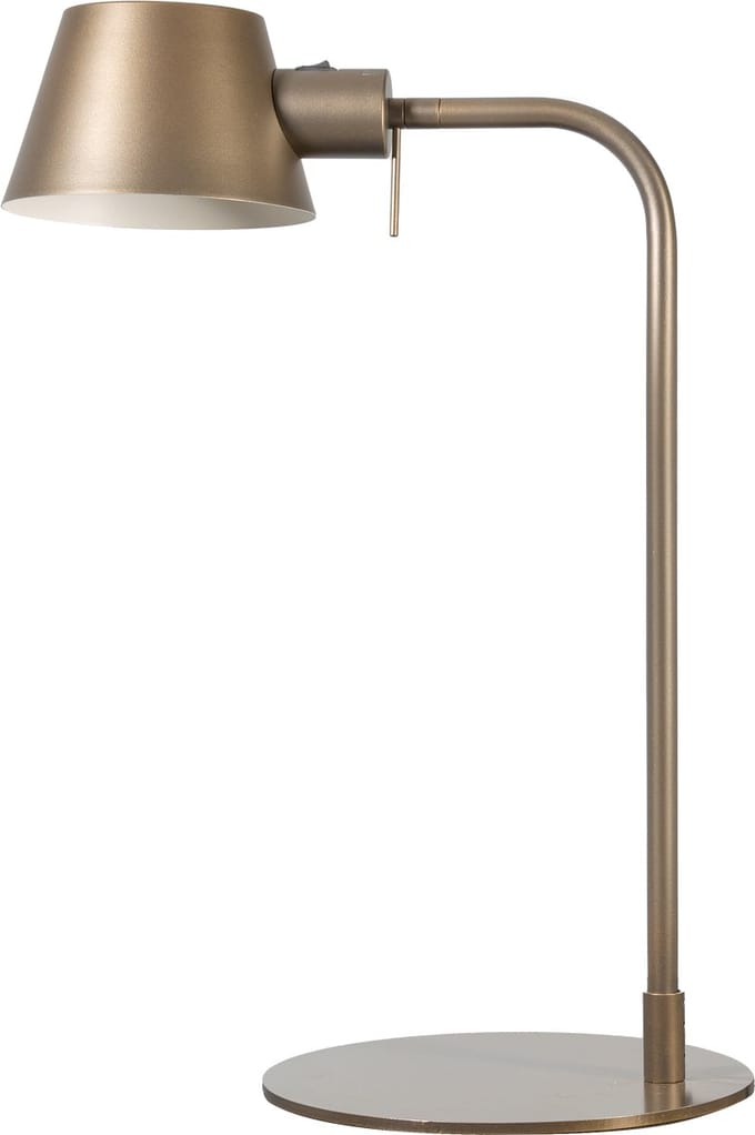 ETH Dex Tafellamp 1x E27 gold/brown