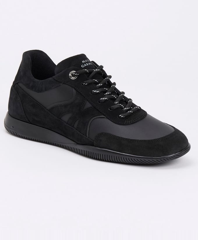 Mason Garments Maranello sneaker van suède - Zwart - Maat 42