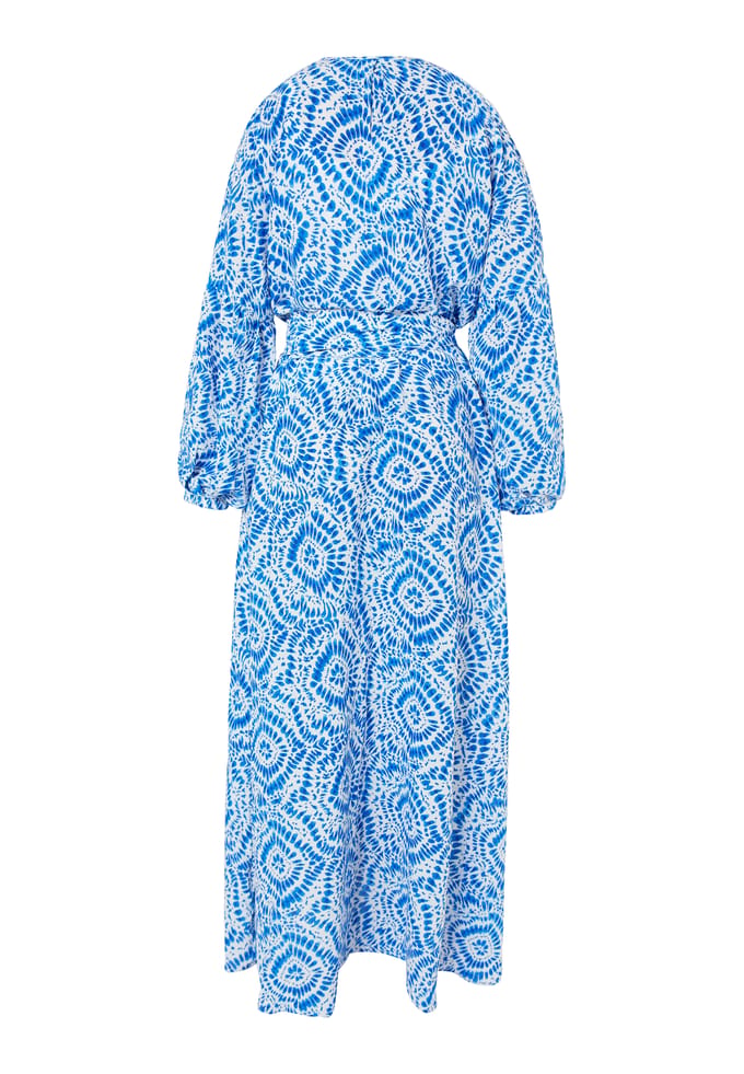 IZIA Maxi-jurk met print Dames blauw