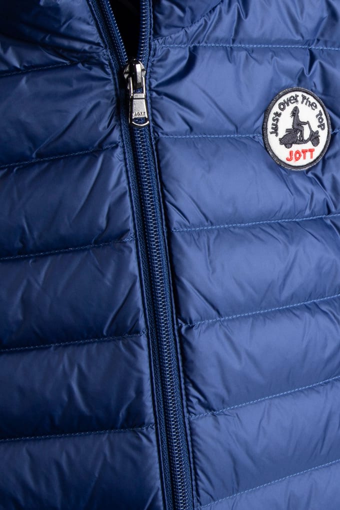 JOTT Seda Down Jacket Dark Denim Taglia: XS | Gilet Outlet | Donna | Blu