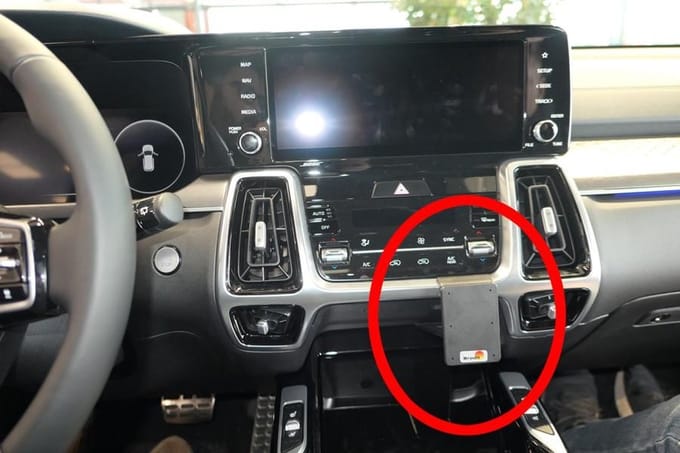 Brodit ProClip houder geschikt voor Kia Sorento 2021 - Center Mount
