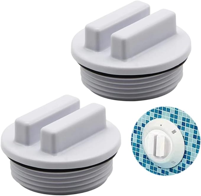 Zwembad stop - 1,5 inch, tweedelig, winterstop, skimmer