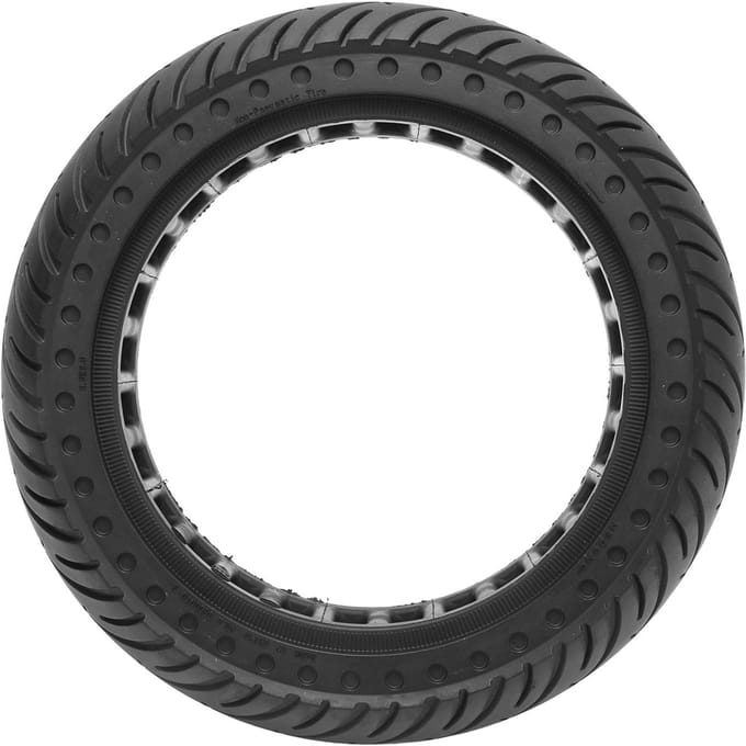 Dubbele honingraatband 8,5 inch buitendiameter Schokabsorberend Rubber Elektrische Scooter Band Vervanging black