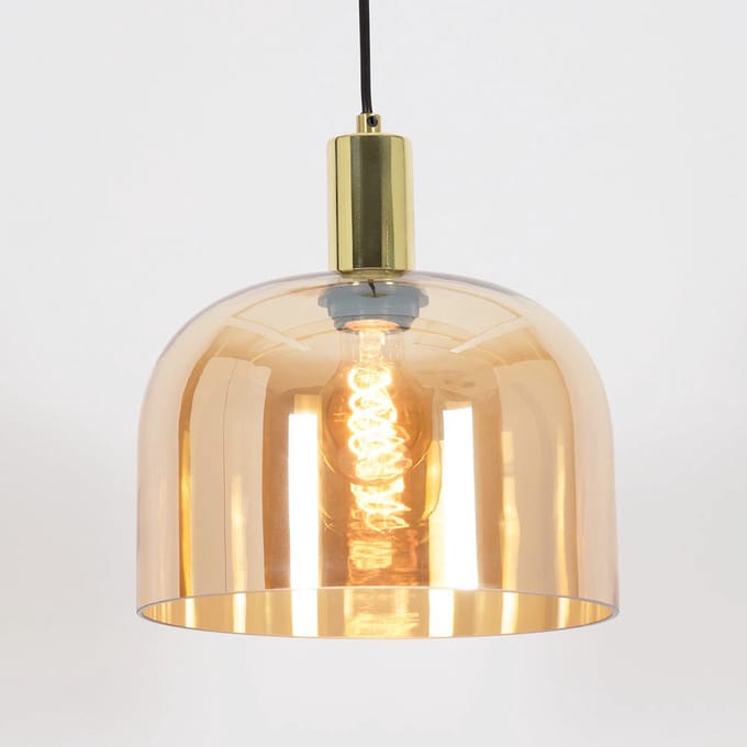 LumenXL Hanglamp - amber glas - Apvali