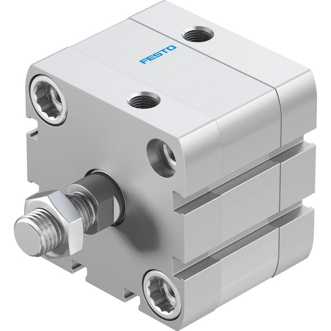 Festo Compacte Cilinder 50mm Boring 10mm Slag ISO 21287 Dubbelwerkend - 572691 - P2BS6