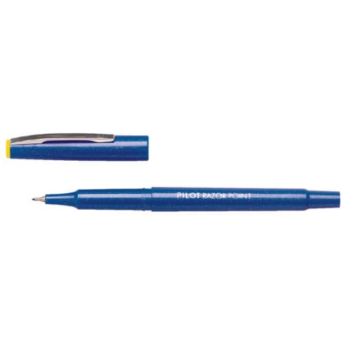 Fineliner PILOT Razor Point SW-10 PP blauw 0.4mm
